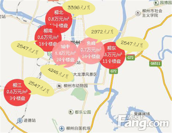 柳州最新房?jī)r(jià)