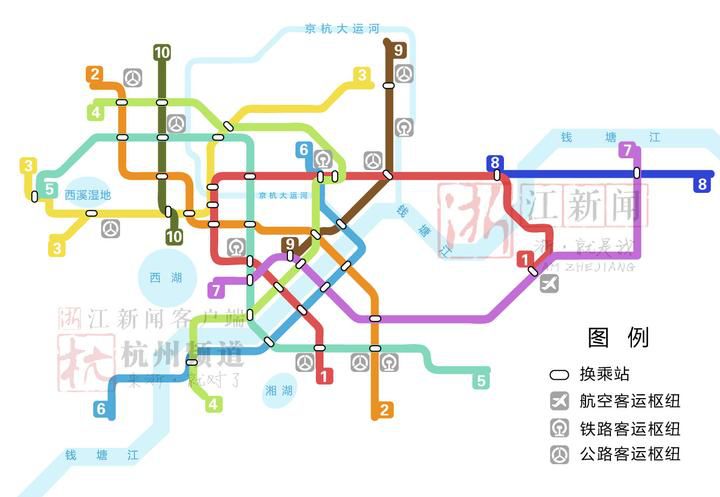 杭州地鐵最新線路圖概覽與詳解